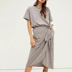 Gray Women's Wrap Dress